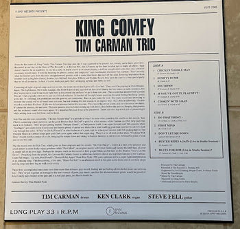 King Comfy - Carman, Tim  Trio