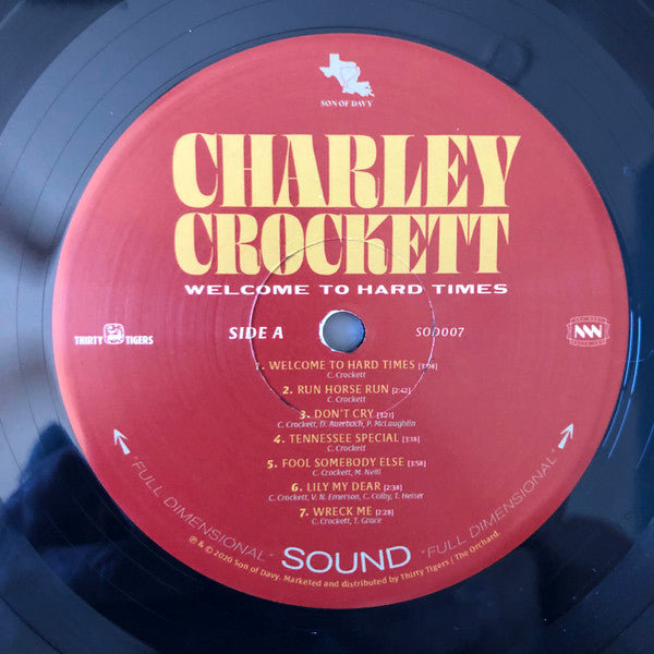 Welcome To Hard Times - Crockett, Charley