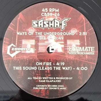 Ways Of The Underground - Sasha F