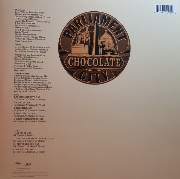 Chocolate City - Parliament