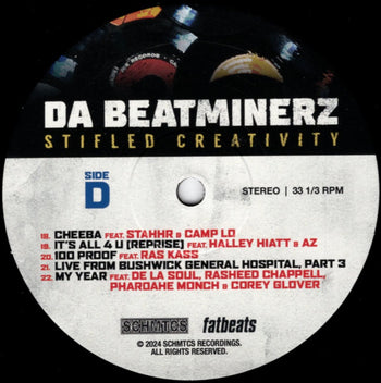 Stifled Creativity - Da Beatminerz