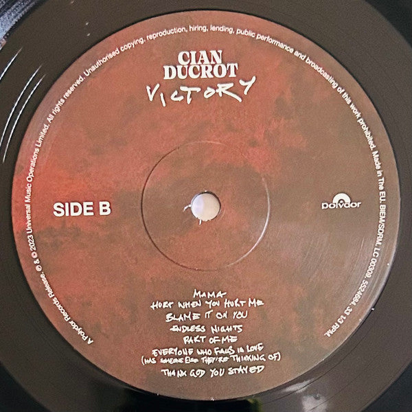 Victory - Ducrot, Cian