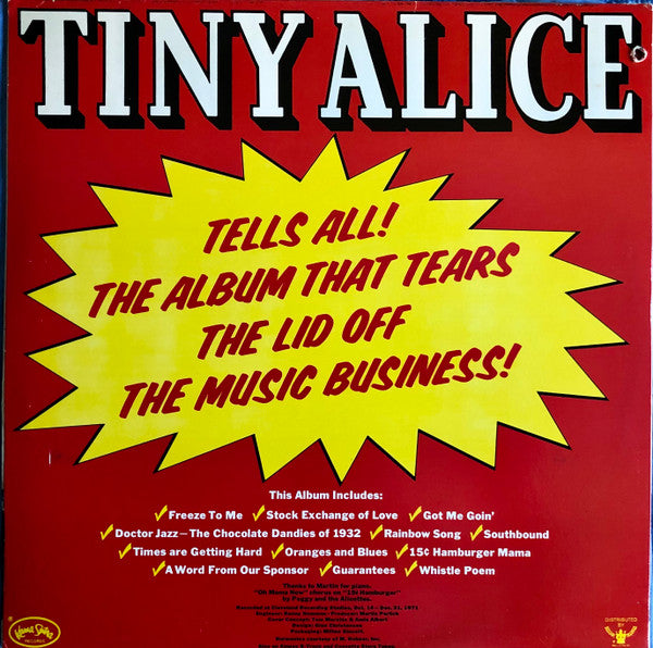 Tiny Alice - Tiny Alice