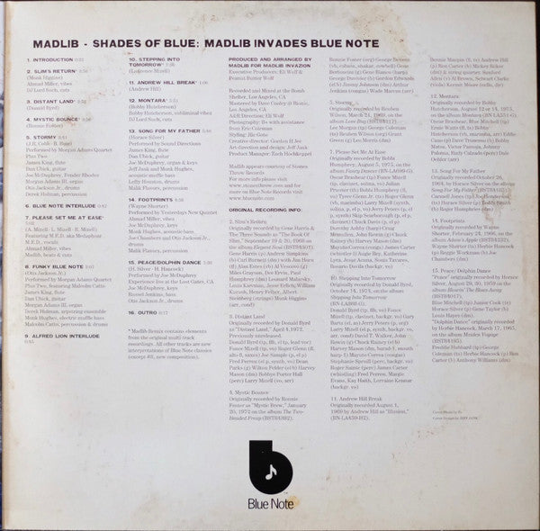Shades Of Blue - Madlib