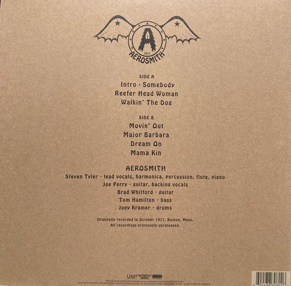 1971: The Road Starts Hear - Aerosmith