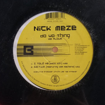 Do Yo Thing (Da Album) - Meze, Nick