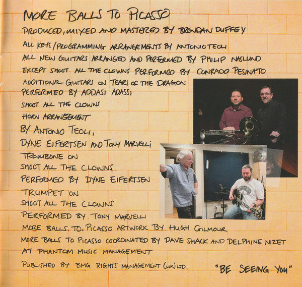 More Balls To Picasso - Dickinson, Bruce