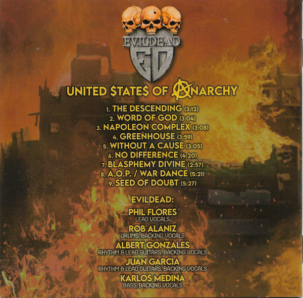 United States Of Anarchy - Evildead