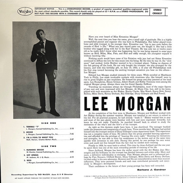 Here's Lee Morgan - Morgan, Lee