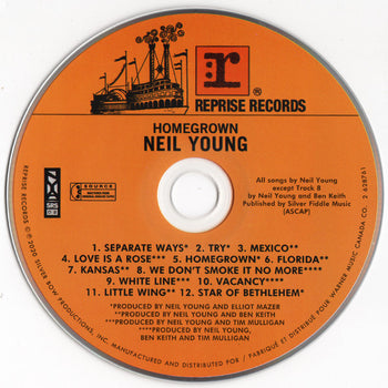 Homegrown - Young, Neil