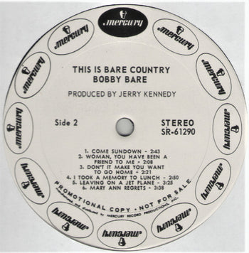 This Is Bare Country - Bare, Bobby