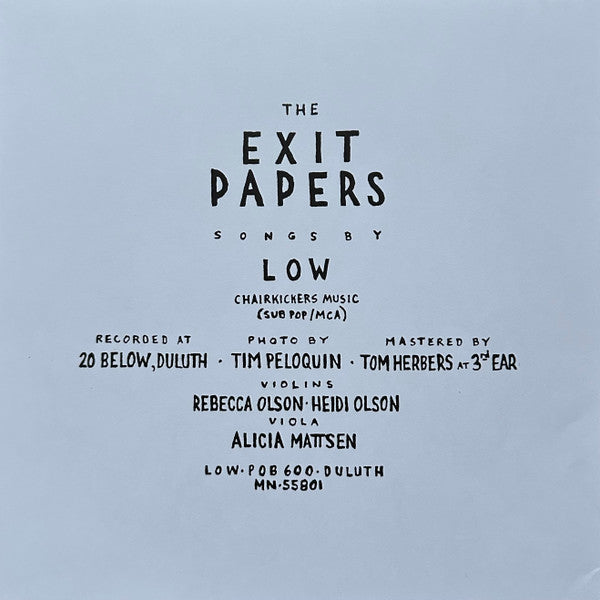 The Exit Papers - Low