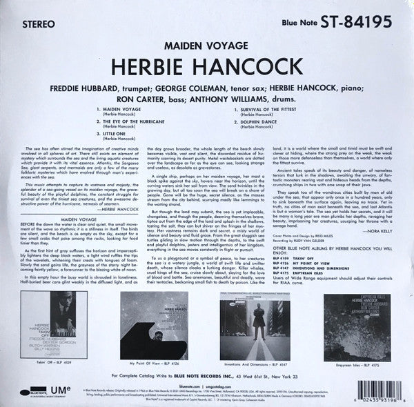 Maiden Voyage - Hancock, Herbie
