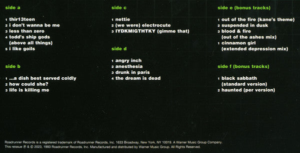 Life Is Killing Me (20th Anniversary Edition) - Type O Negative
