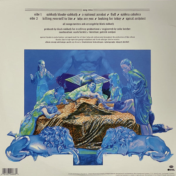 Sabbath Bloody Sabbath [180 Gram Limited Edition Vinyl] - Black Sabbath