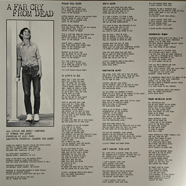 A Far Cry From Dead - Van Zandt, Townes
