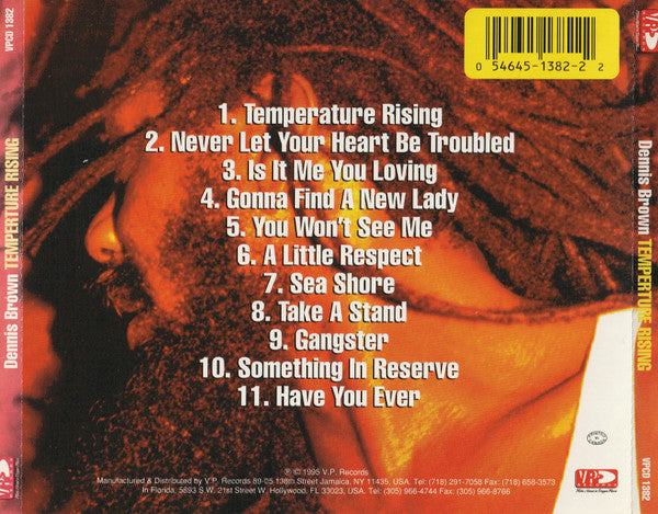Temperature Rising - Brown, Dennis
