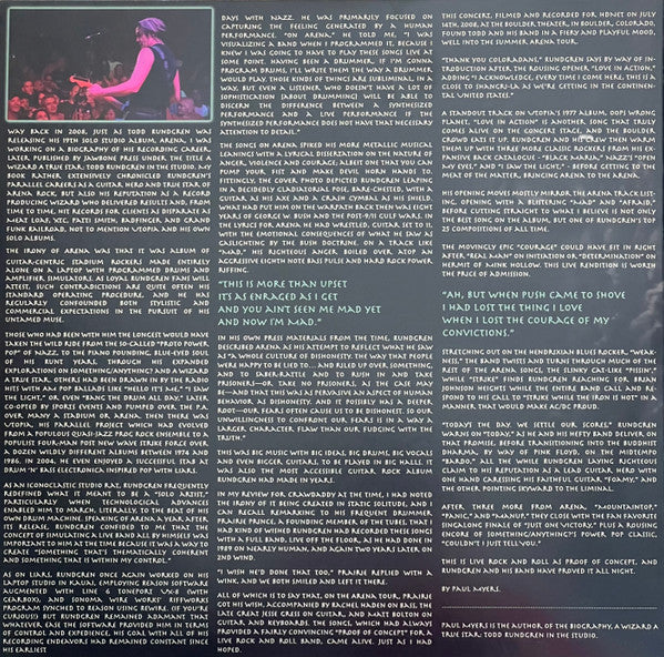 The Arena Tour Live - Rundgren, Todd