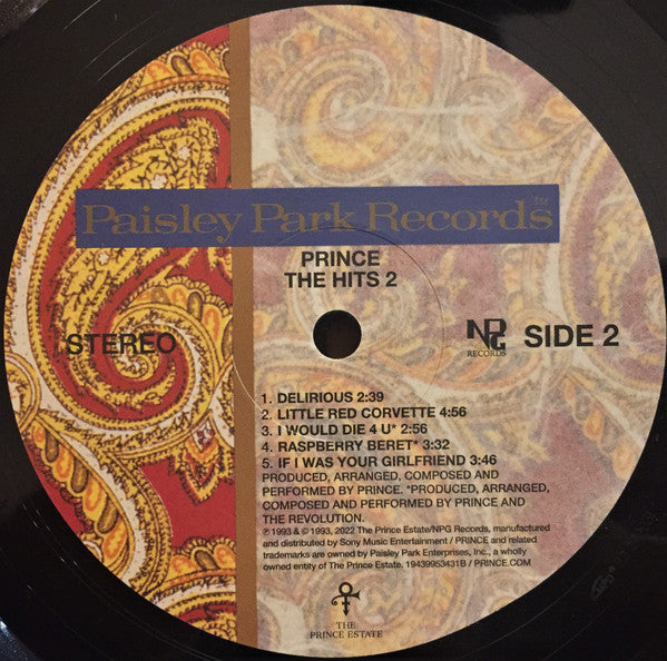 The Hits 2 - Prince