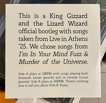 I'm In Your Mind Fuzz / Murder Of The Universe Liv - King Gizzard and the Lizard Wizard