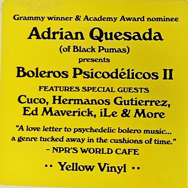 Boleros Psicodelicos II - Quesada, Adrian