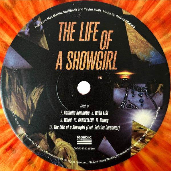 The Life Of A Showgirl - Swift, Taylor
