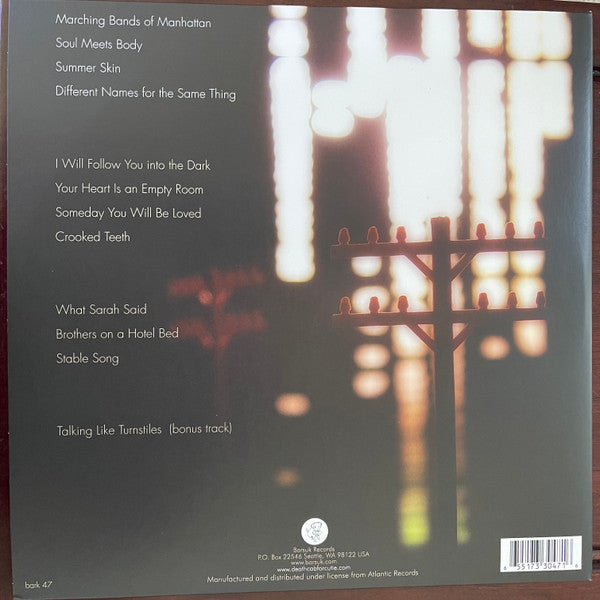 Plans (Gate) - Death Cab for Cutie [LP]