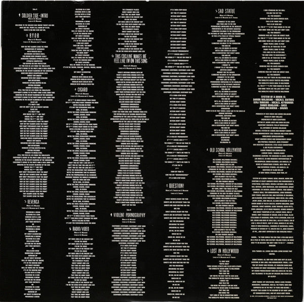 Mezmerize - System Of A Down