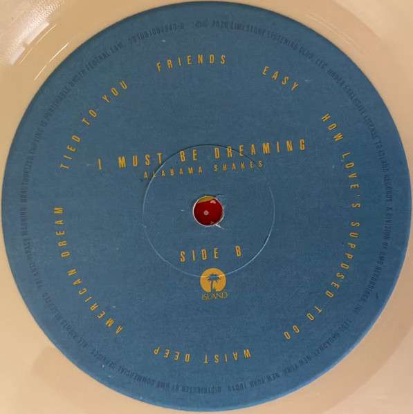 I Must Be Dreaming [Indie Exclusive Daydream Yellow] - Alabama Shakes