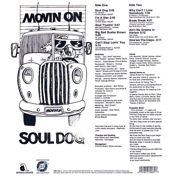 Movin' On - Soul Dog
