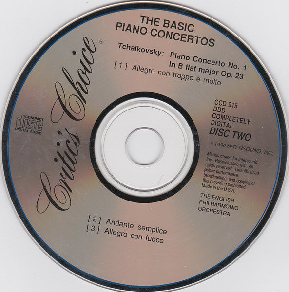 The Basic Piano Concertos - English Philharmonic Orchestra