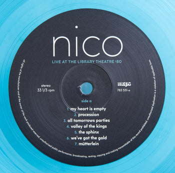 Live At The Library Theatre '80 - Nico