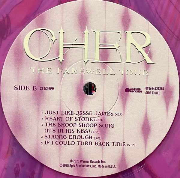 The Farewell Tour (Hot Pink & Purple 2LP) - Cher