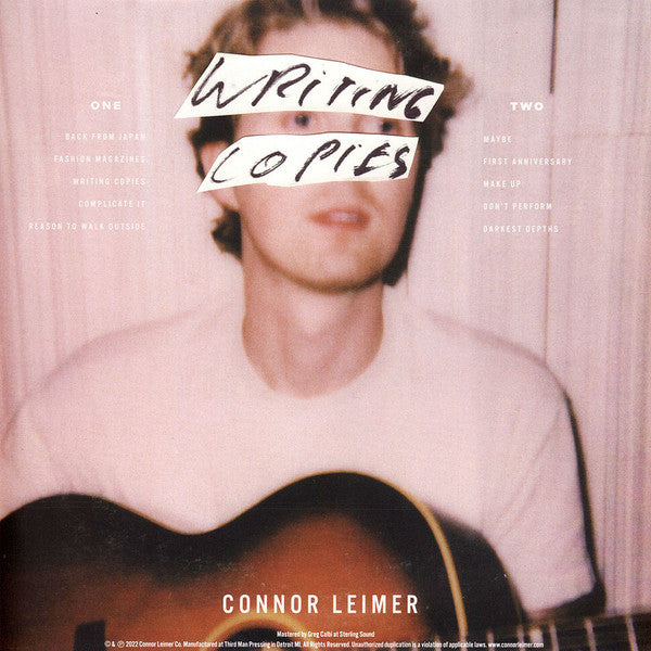 Writing Copies - Leimer, Connor