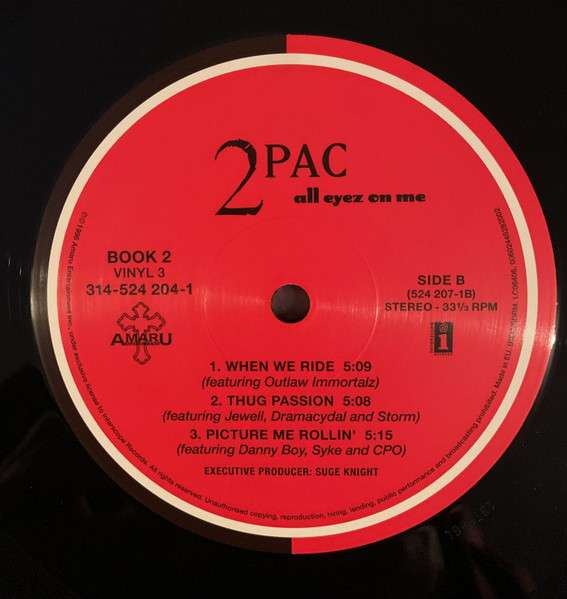 All Eyez On Me [4 LP] - 2pac
