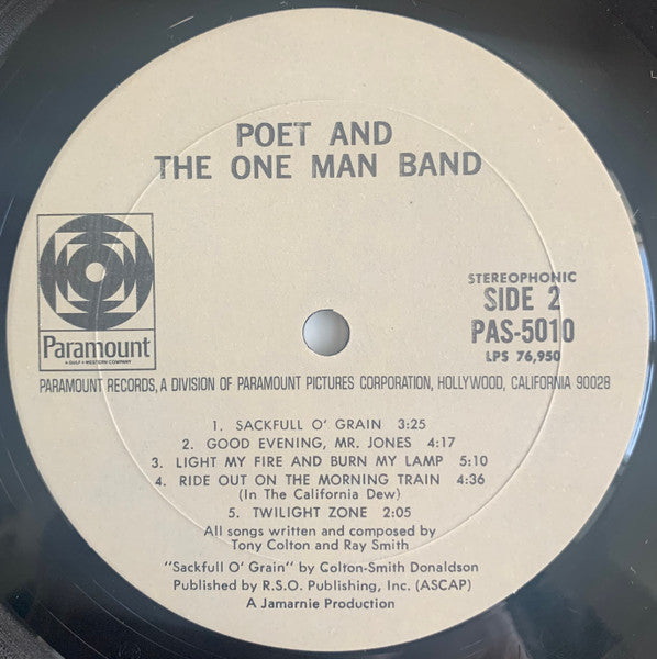 Poet And The One Man Band - Poet & The One Man Band