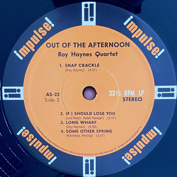 Out Of The Afternoon - Haynes, Roy