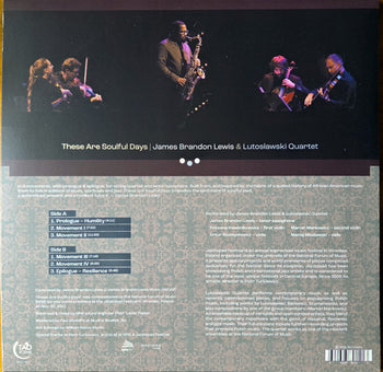 THESE ARE SOULFUL DAYS (RSD) - LEWIS,JAMES BRANDON
