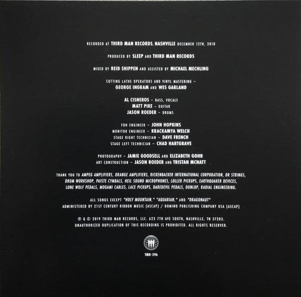 Live At Third Man Records - Sleep