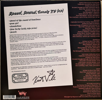 Speed, Sound, Lonely Kv - Vile, Kurt