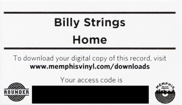Home - Strings, Billy