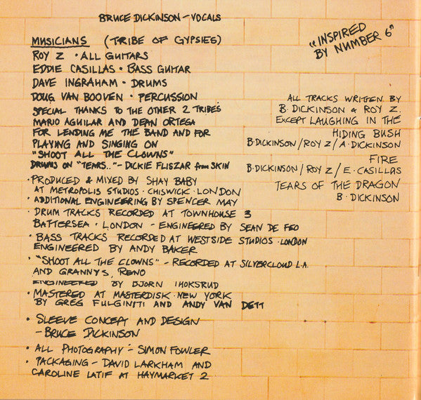 More Balls To Picasso - Dickinson, Bruce