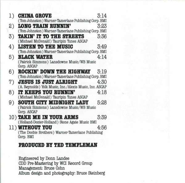 The Best Of The Doobies - The Doobie Brothers [CD]