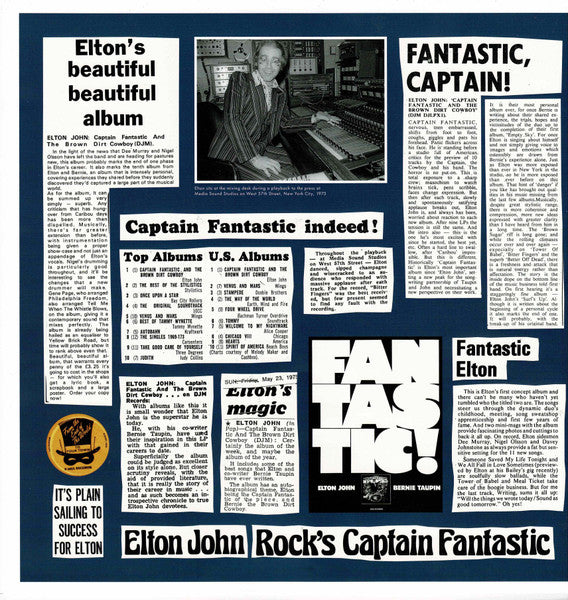 Captain Fantastic And The Brown Dirt Cowboy - John, Elton