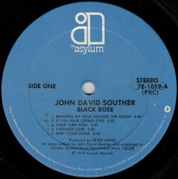 Black Rose - Souther, John David