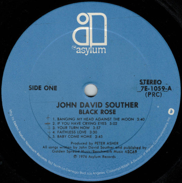 Black Rose - Souther, John David
