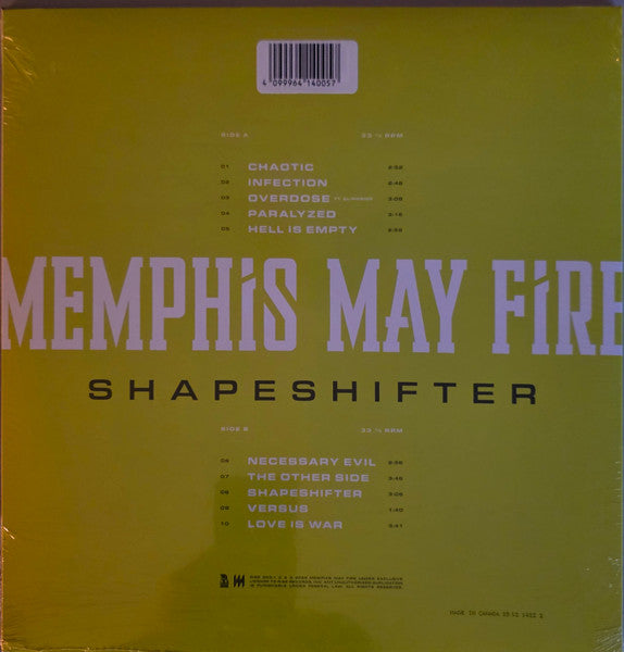 Shapeshifter - Memphis May Fire