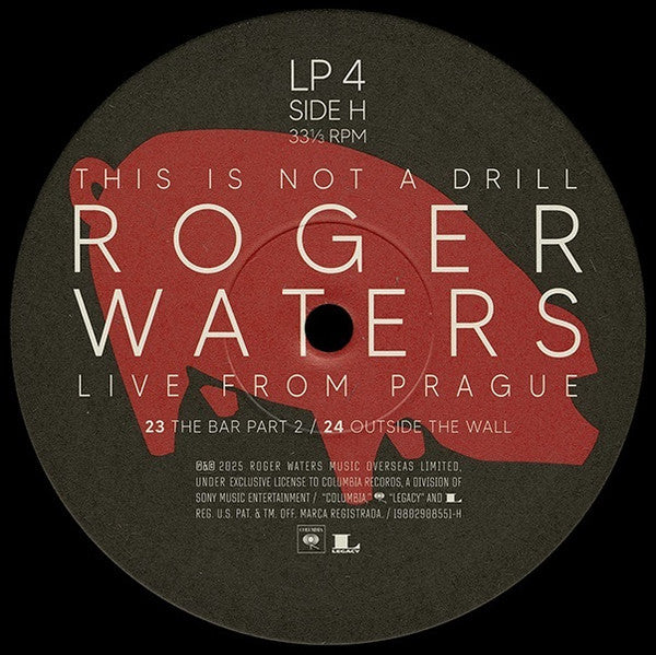 This Is Not A Drill Live From Prague - Waters, Roger