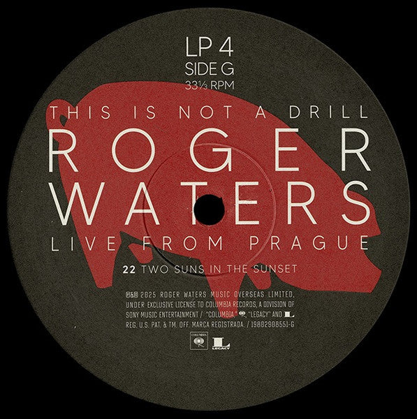 This Is Not A Drill Live From Prague - Waters, Roger