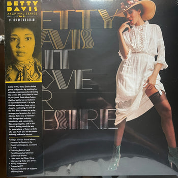 Is It Love Or Desire - Davis, Betty